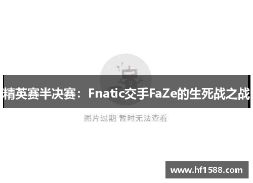 精英赛半决赛：Fnatic交手FaZe的生死战之战